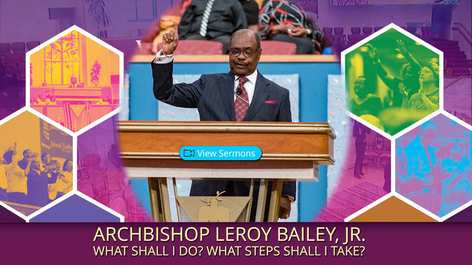 Archbishop LeRoy Bailey, Jr. sermon slide