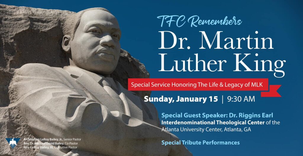 Service honoring the Life & Legacy of MLK – The First Cathedral