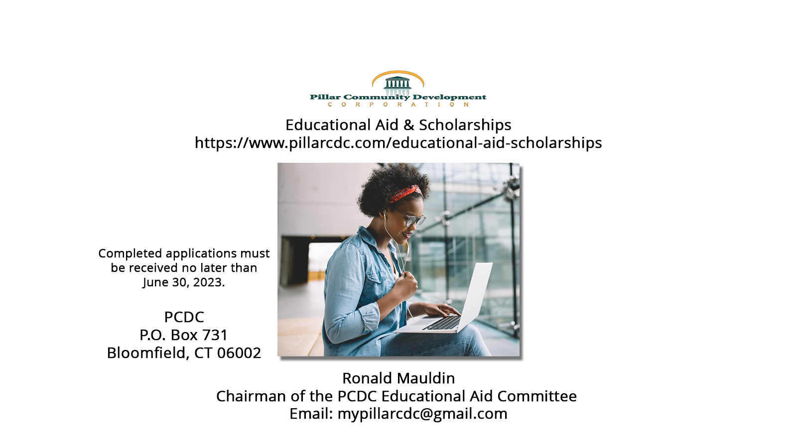 PCDC Education Aid Scholarship
