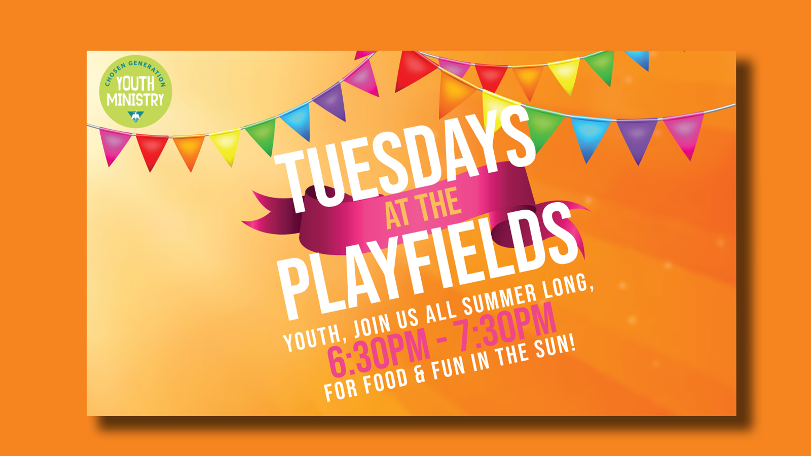 Tuesdays at the playfields