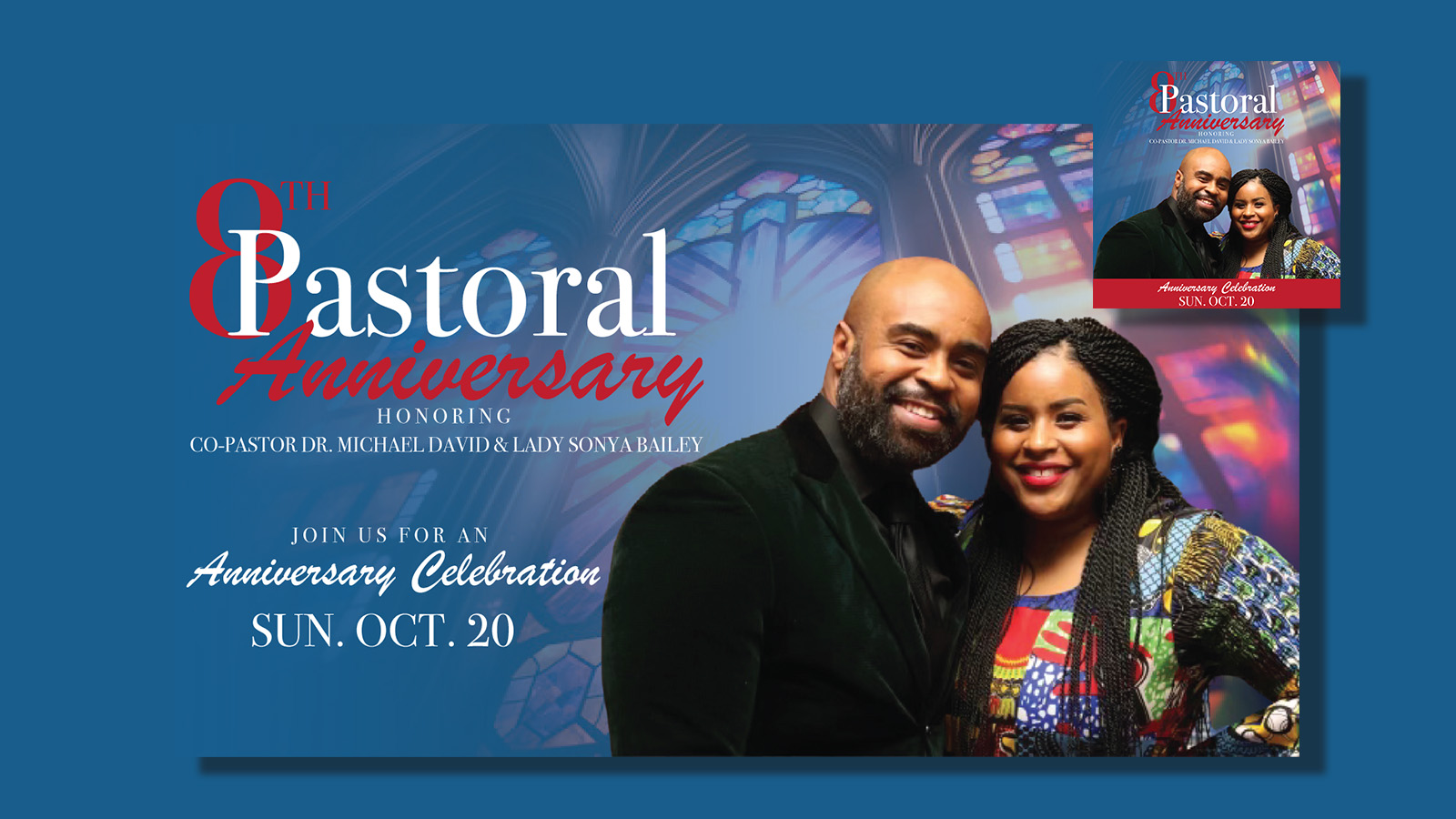 Co-Pastor and Lady Sonya anniversary