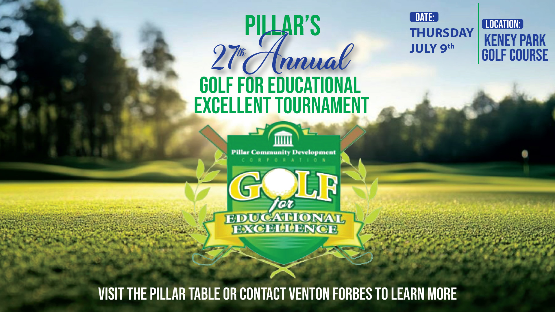 2027 Pillar Golf Tournament