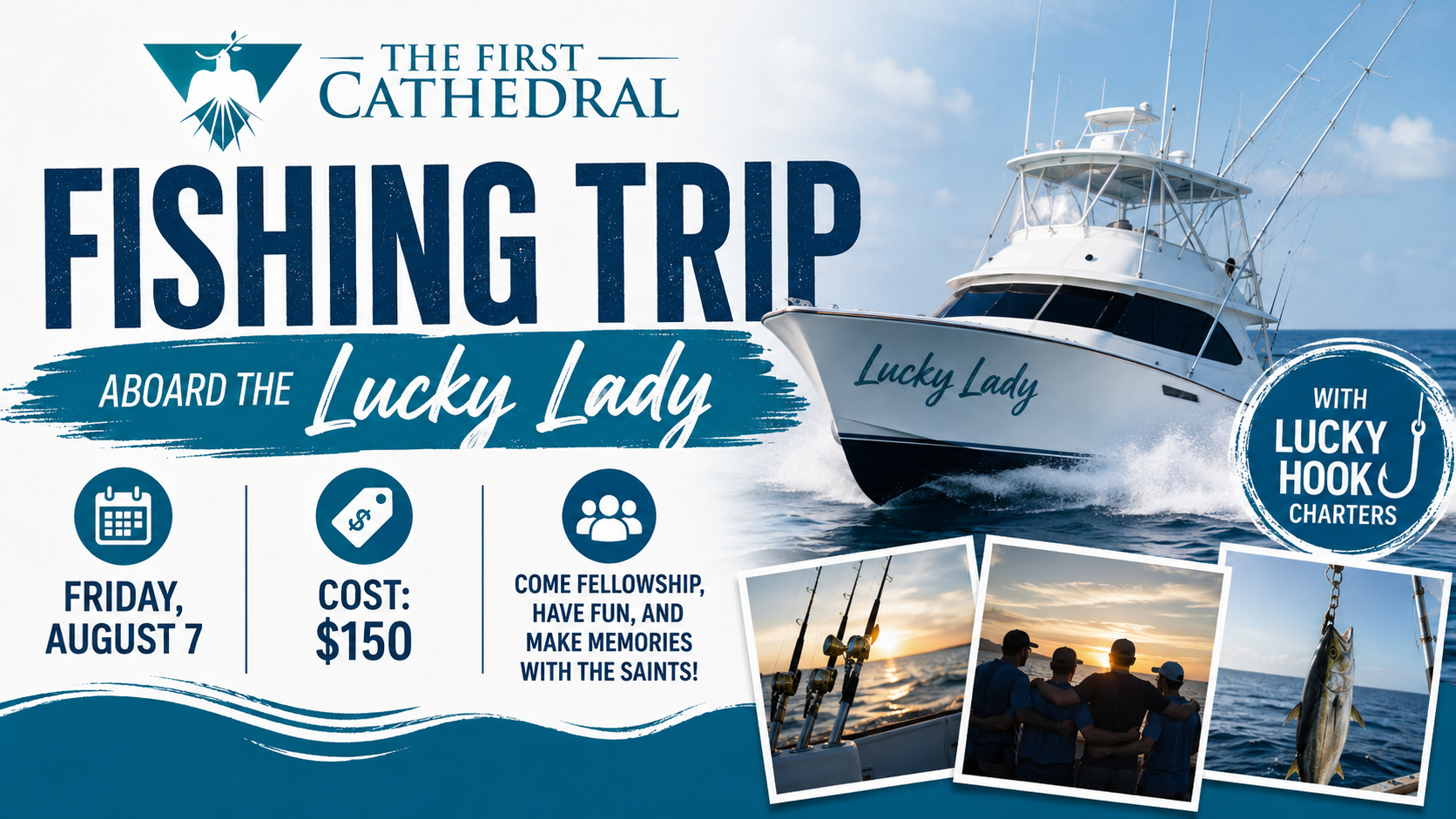 Men of Purpose fishing trip