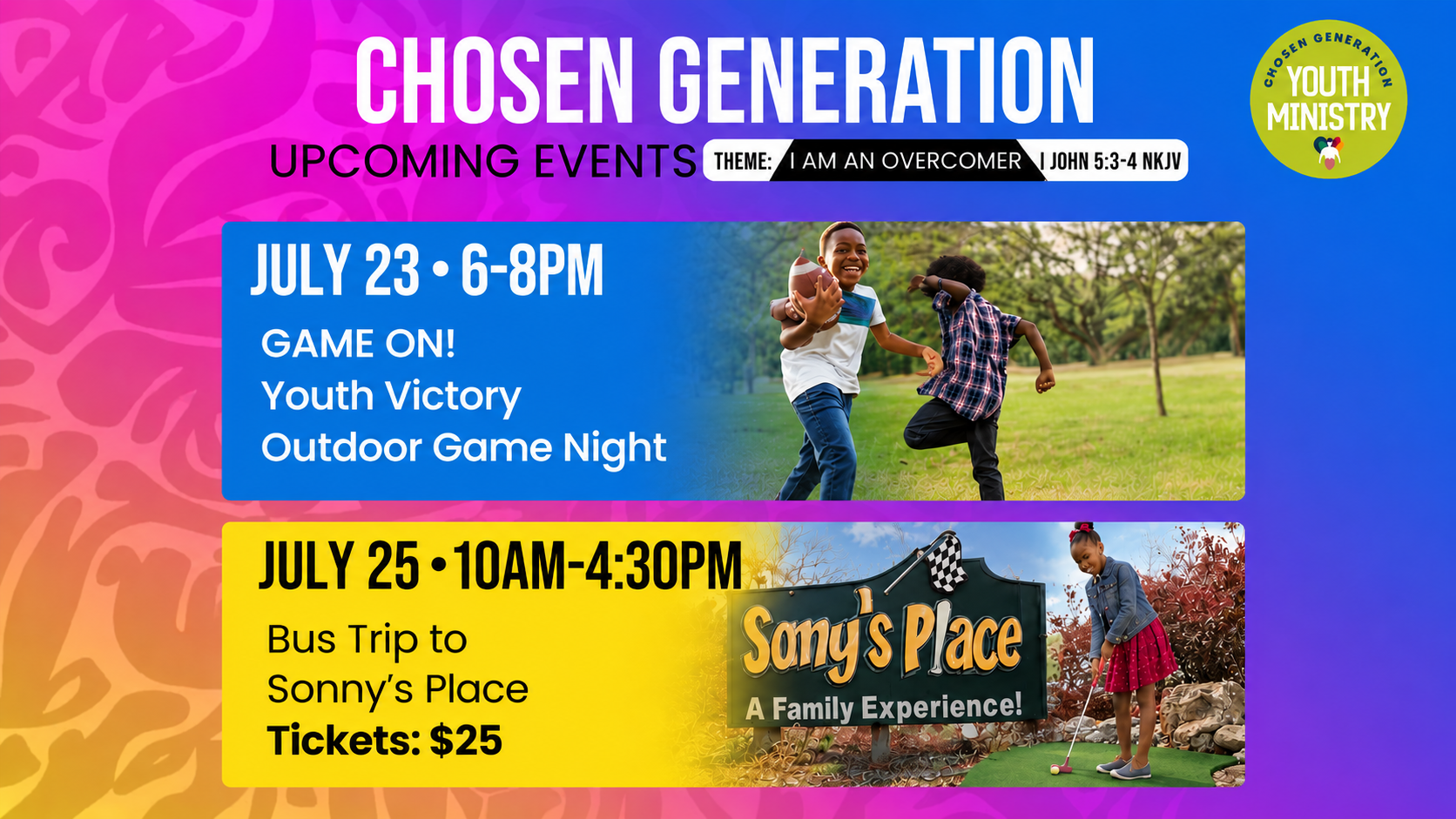 Chosen Generation Events