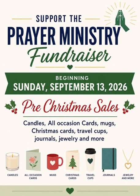 Prayer Ministry Fundraiser