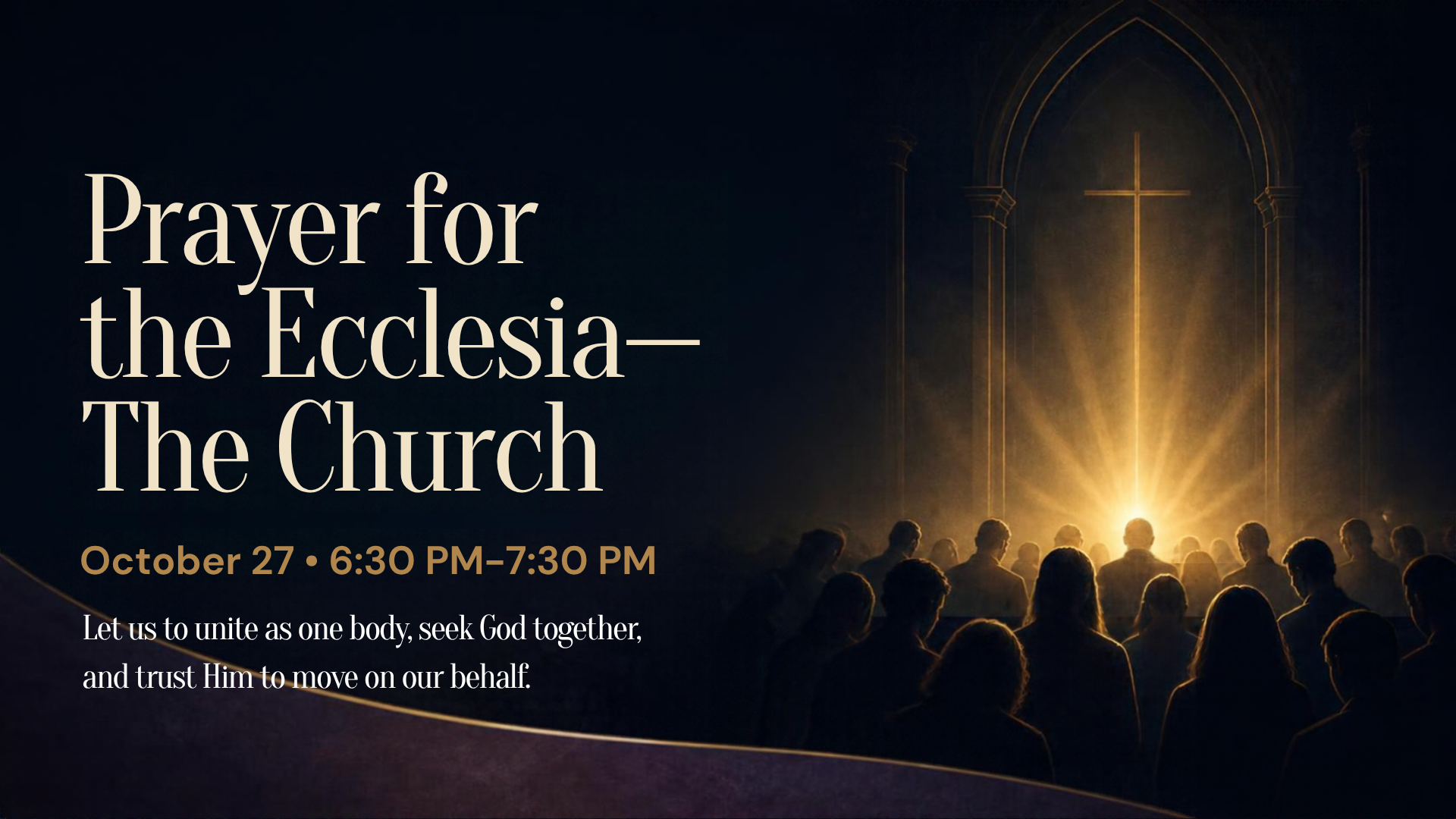 Intercessory Prayer for the Church